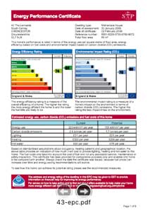 Energy Performance Certificate